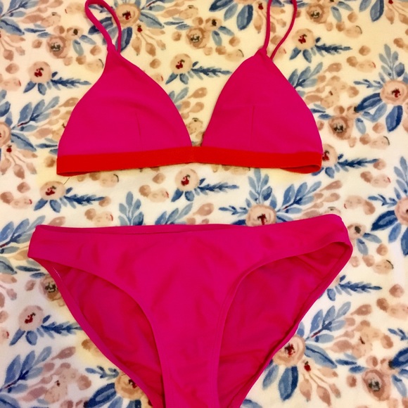 Pink and orange Swimsuit - Picture 1 of 3